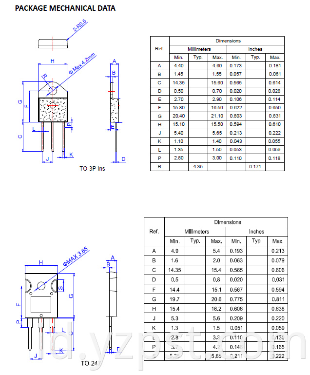 Inductotherm transistor Triac 1200v 40a YZPST41-1200BW